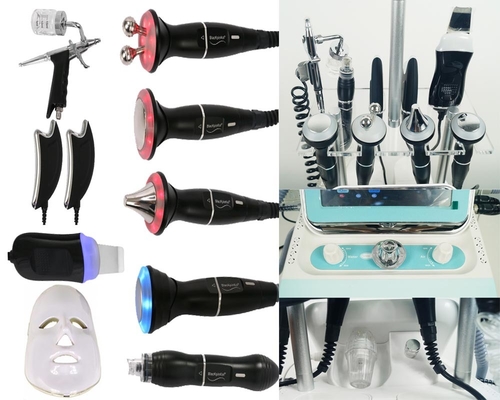 Αντι οξυγόνο Jet Peel Machine Spa 9 γήρανσης σε 1 μηχανή Hydrafacial