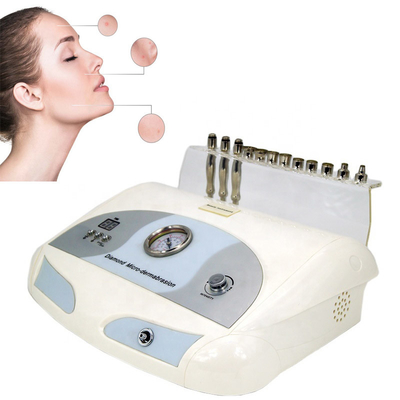 Φορητή μηχανή Microdermabrasion εγχώριων διαμαντιών/αεριωθούμενη του προσώπου μηχανή φλούδας
