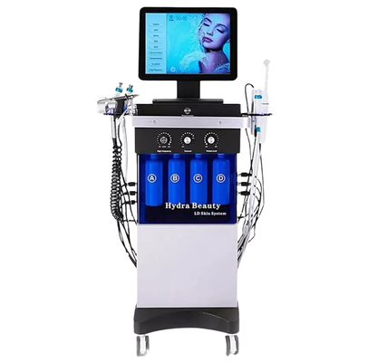 Υδρο του προσώπου λαβές μηχανών 120W 14 Hydradermabrasion των ΒΙΟ οδηγήσεων φροντίδας δέρματος