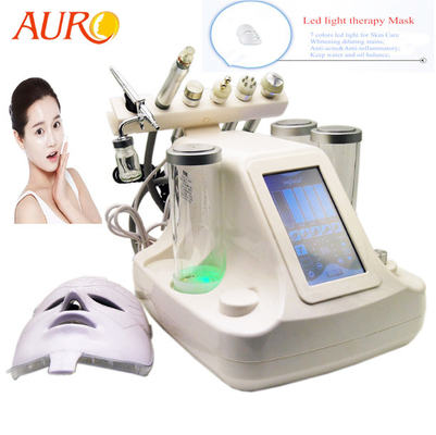RF 7 σε 1 μηχανή υπερηχητικό Hydrafacial Microdermabrasion νερού για τη φροντίδα δέρματος