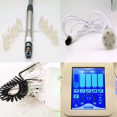 RF 7 σε 1 μηχανή υπερηχητικό Hydrafacial Microdermabrasion νερού για τη φροντίδα δέρματος